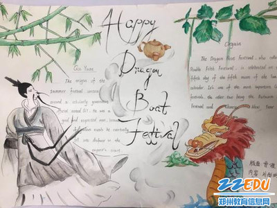 中外文化手抄報