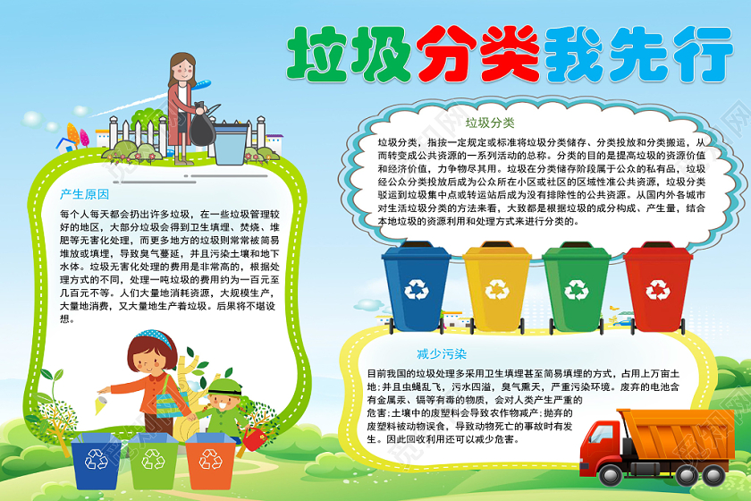 關(guān)于垃圾的手抄報內(nèi)容