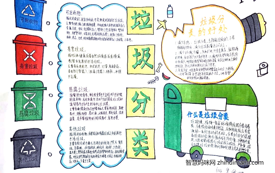 關(guān)于垃圾的手抄報內(nèi)容