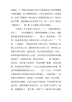 描寫衣服的作文