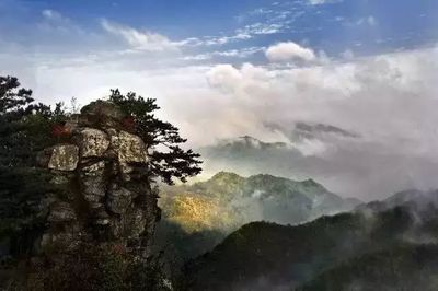 描寫山的一段話