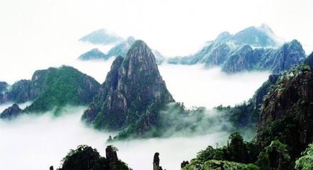 描寫山的一段話