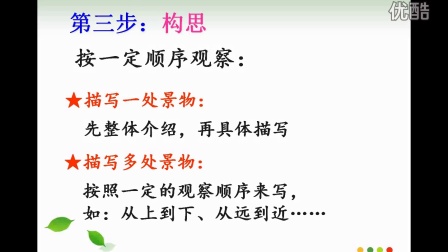 描寫景物的順序有哪些