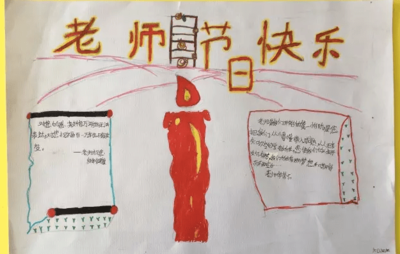感恩老師手抄報(bào)圖片
