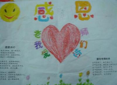 感恩老師手抄報(bào)圖片