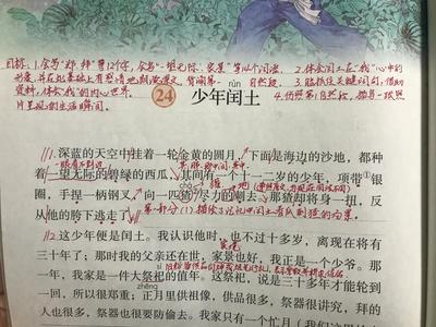 描寫人物特點(diǎn)的段落
